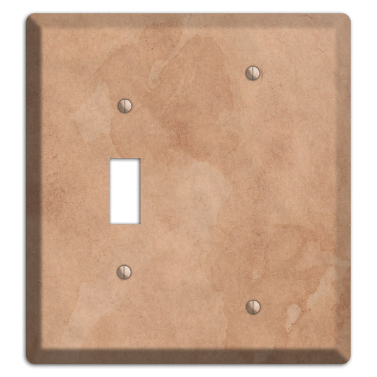 Aged Paper 3 Toggle / Blank Wallplate
