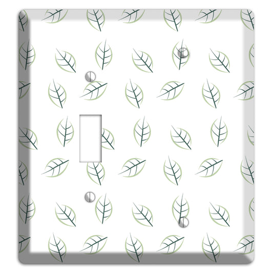 Leaves Style DD Toggle / Blank Wallplate