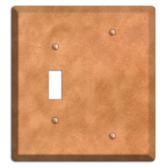 Aged Paper 8 Toggle / Blank Wallplate