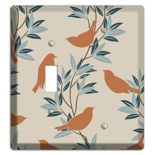 Bird Branch 2 Toggle / Blank Wallplate