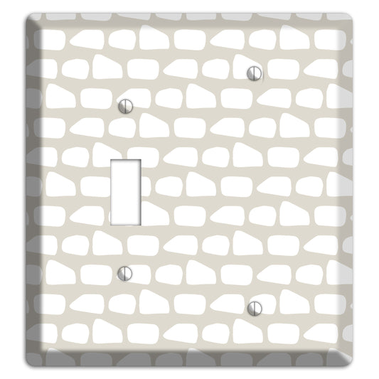Simple Scandanavian Style Q Toggle / Blank Wallplate