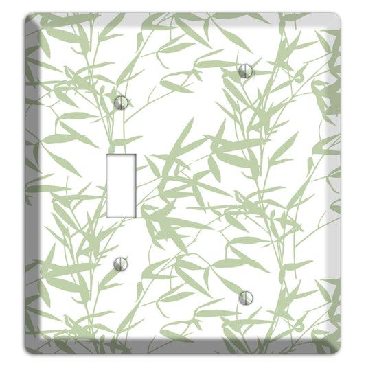 Leaves Style P Toggle / Blank Wallplate