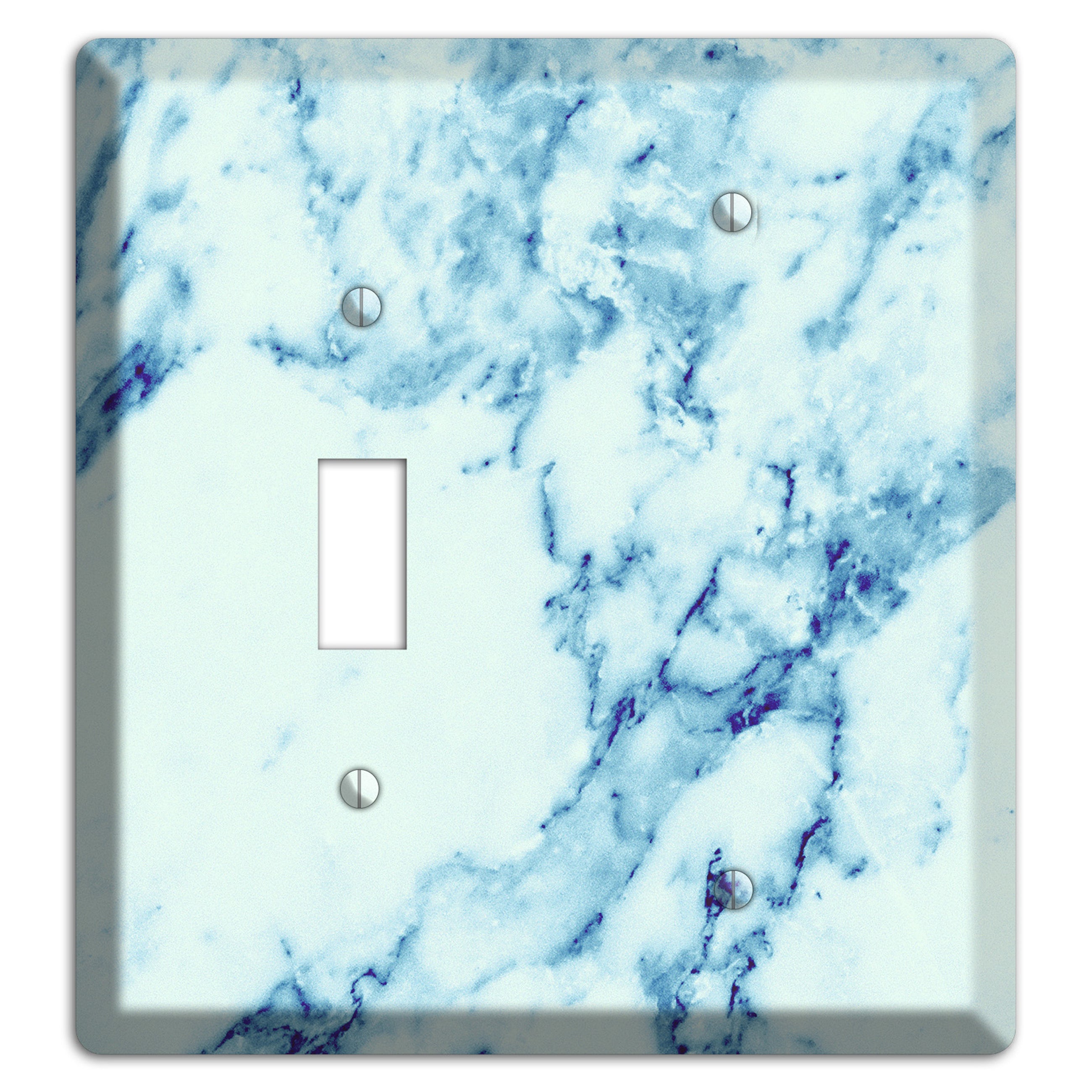 Polar Marble Toggle / Blank Wallplate