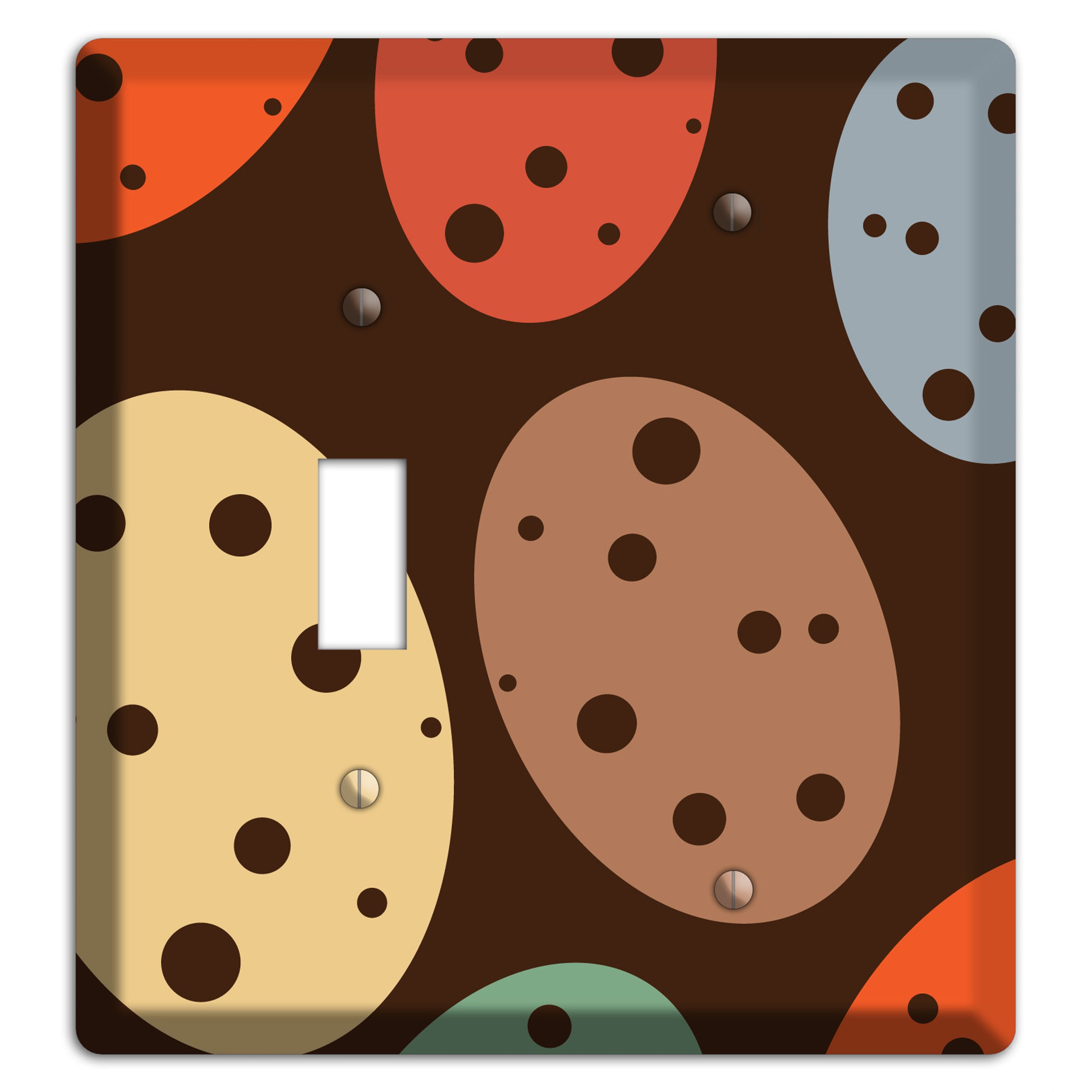 Brown Eggs Toggle / Blank Wallplate