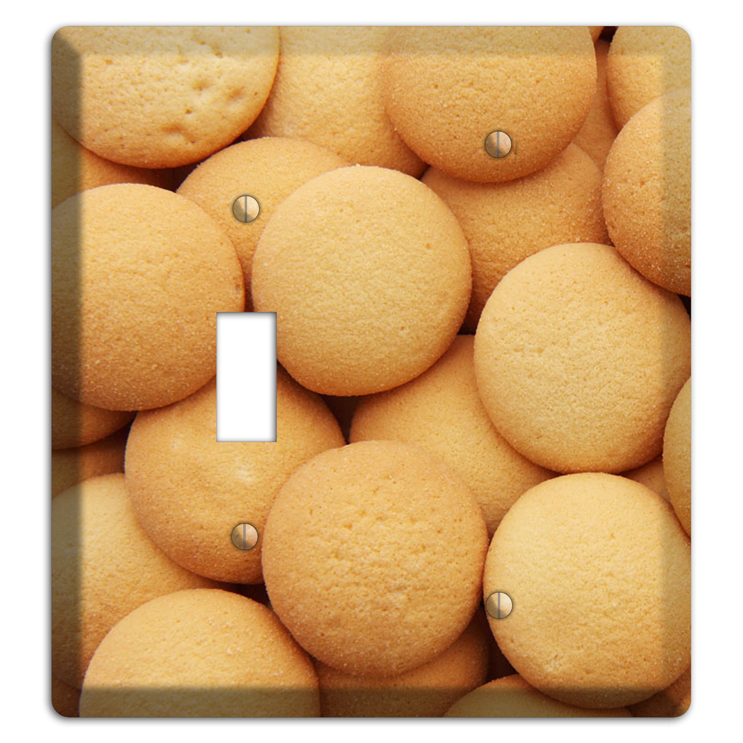 Wafers Toggle / Blank Wallplate