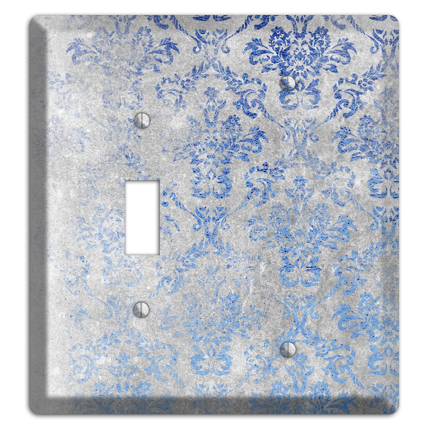 Loblolly Whimsical Damask Toggle / Blank Wallplate