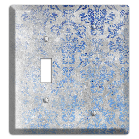 Loblolly Whimsical Damask Toggle / Blank Wallplate