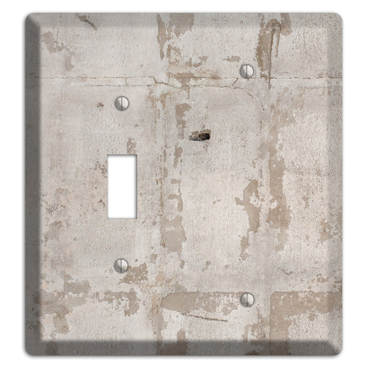 Old Concrete 4 Toggle / Blank Wallplate