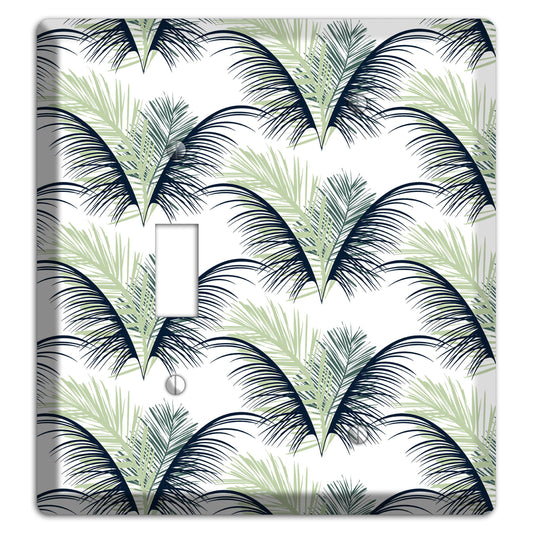 Leaves Style II Toggle / Blank Wallplate