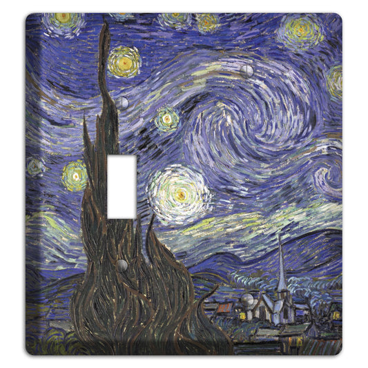 Vincent Van Gogh 4 Toggle / Blank Wallplate