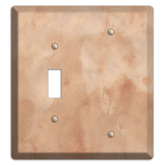 Aged Paper 1 Toggle / Blank Wallplate