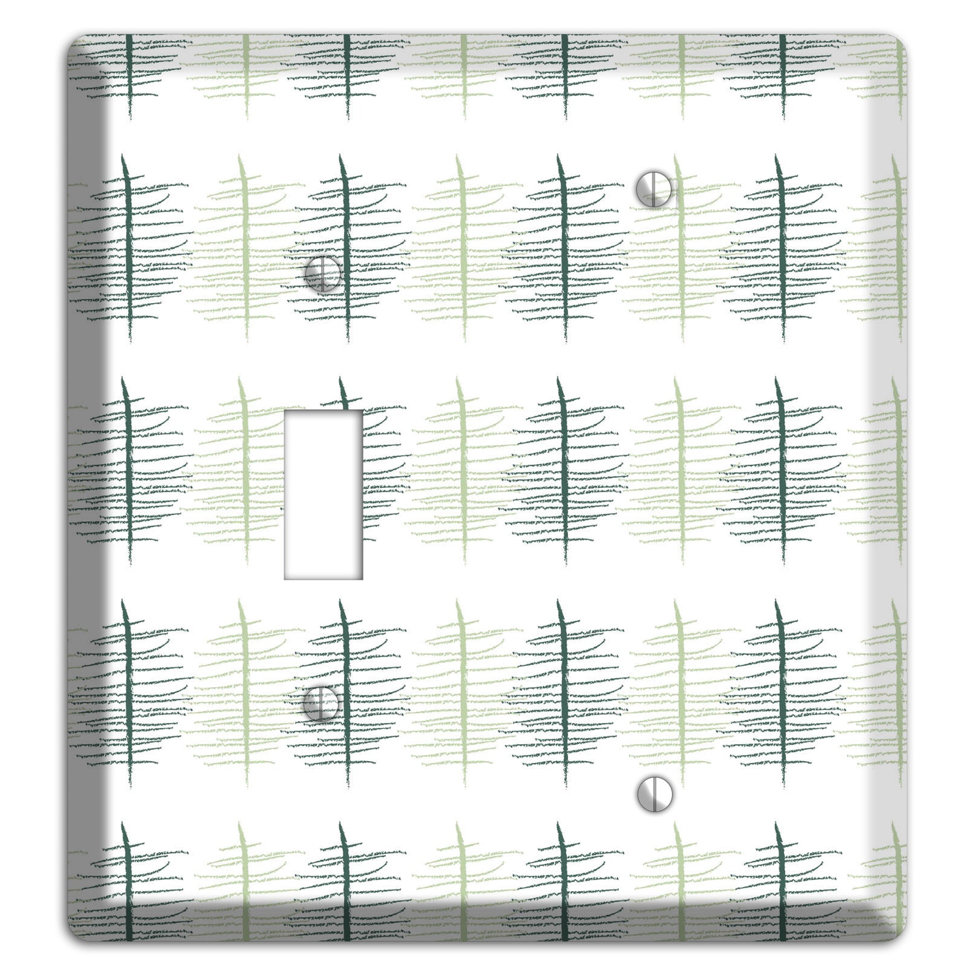 Leaves Style B Toggle / Blank Wallplate