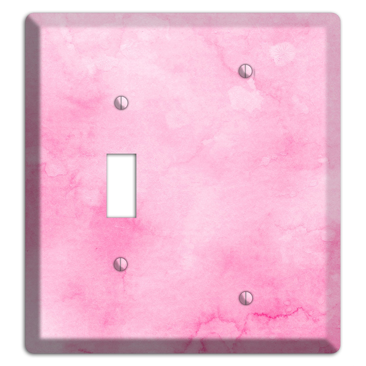Cinderella Pink Texture Toggle / Blank Wallplate