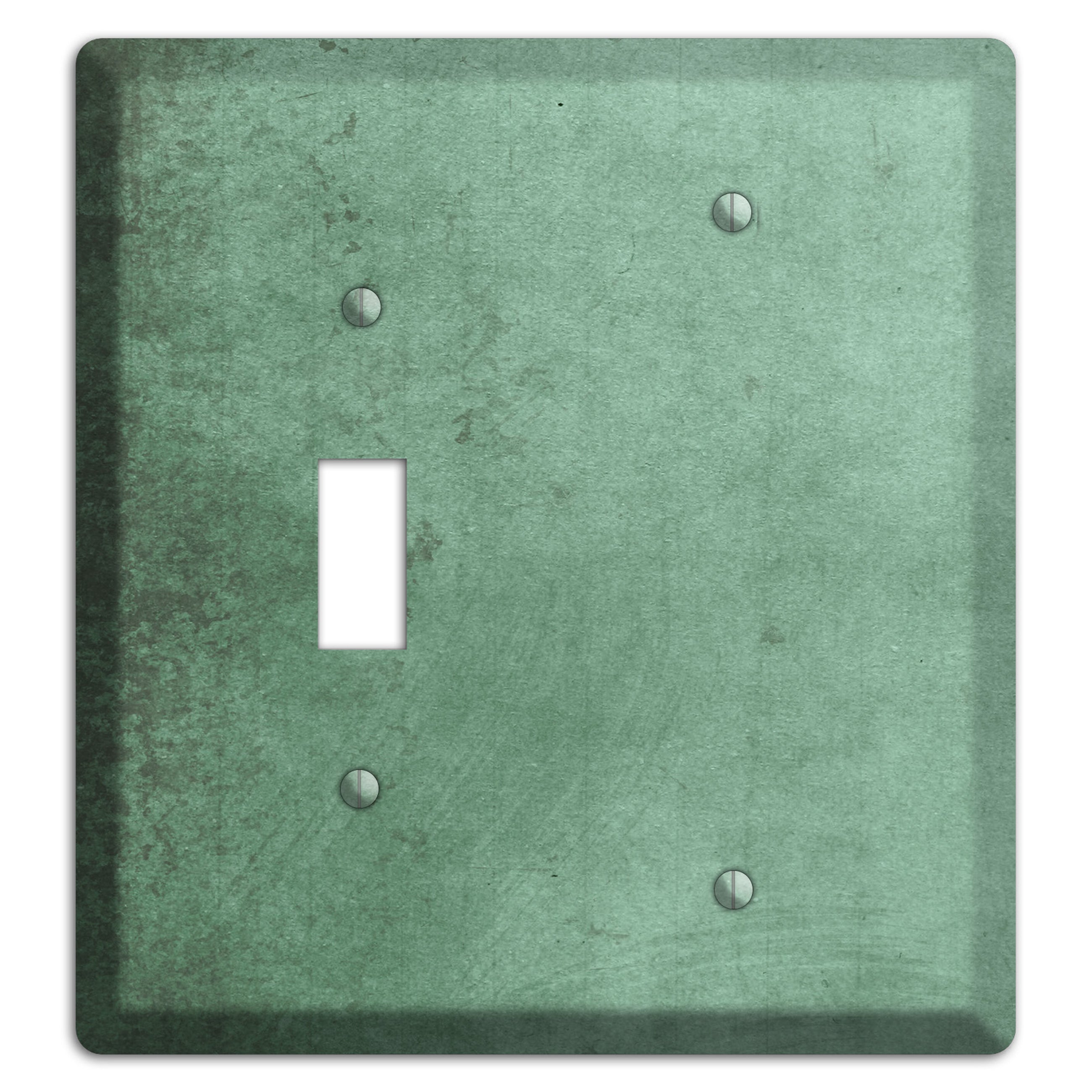 Bay Leaf Vintage Grunge Toggle / Blank Wallplate