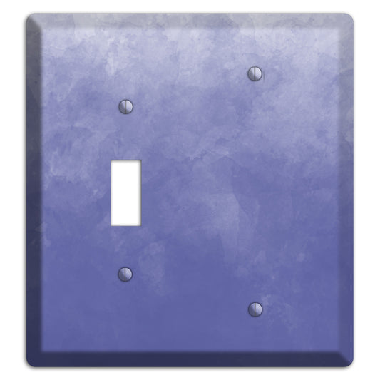 Blue Ombre Toggle / Blank Wallplate
