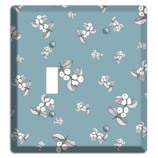 Wildlife Berry Bloom Toggle / Blank Wallplate
