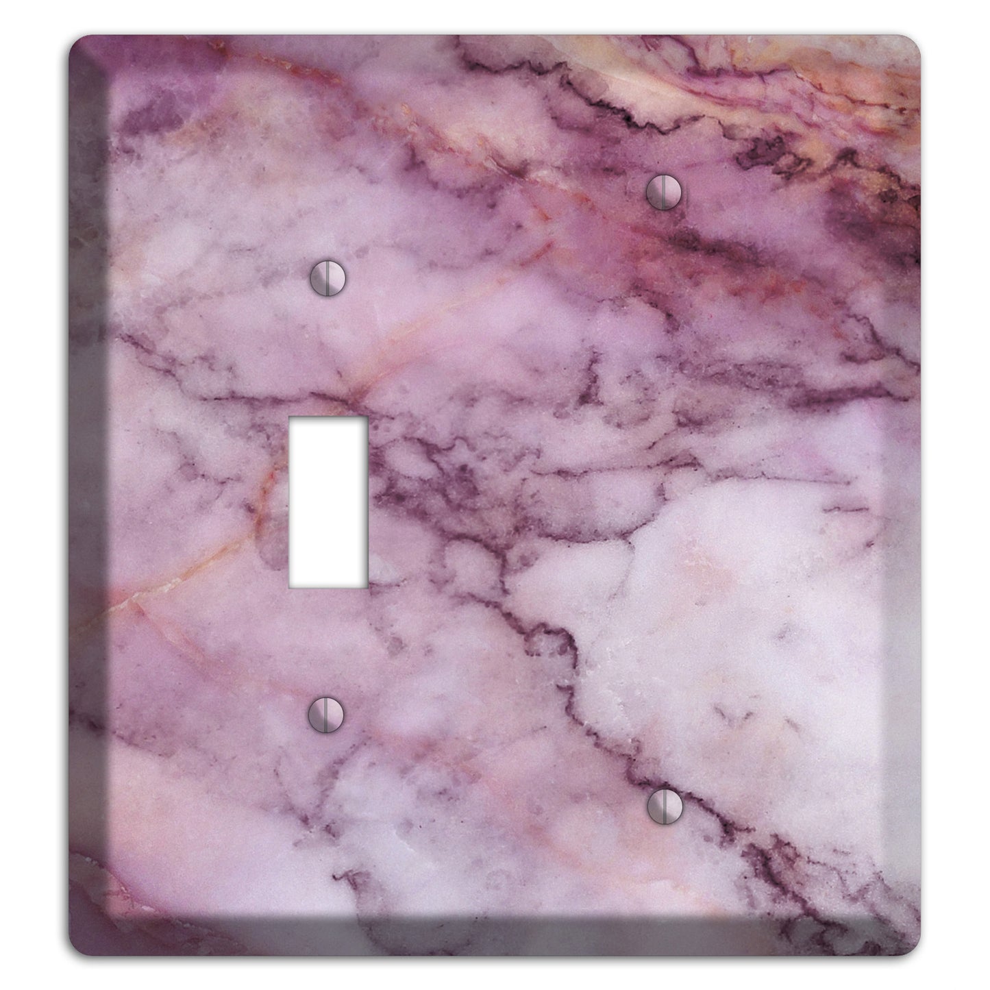 Lily Marble Toggle / Blank Wallplate