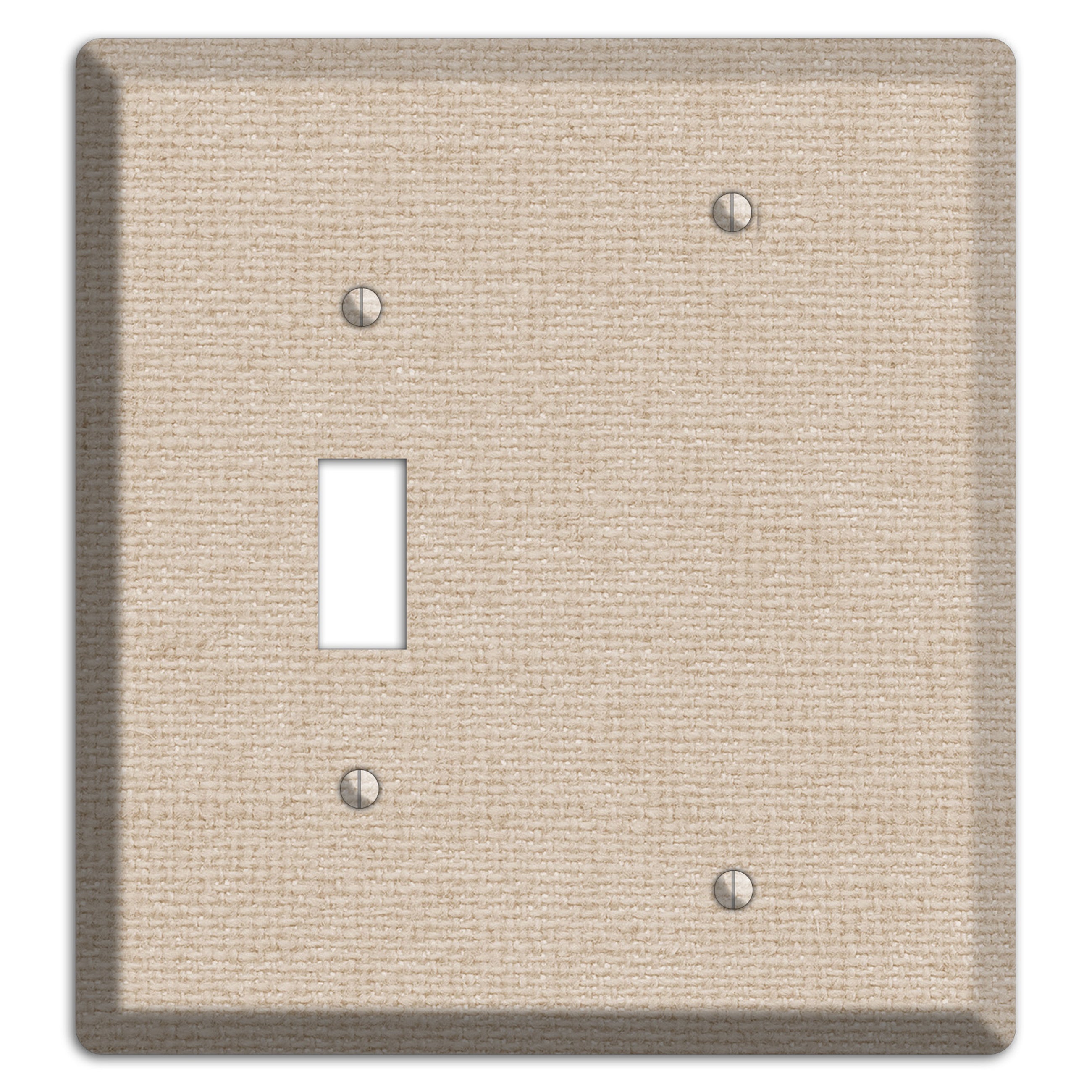Vanilla Neutral Texture Toggle / Blank Wallplate