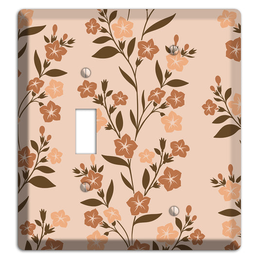 Spring Floral 2 Toggle / Blank Wallplate