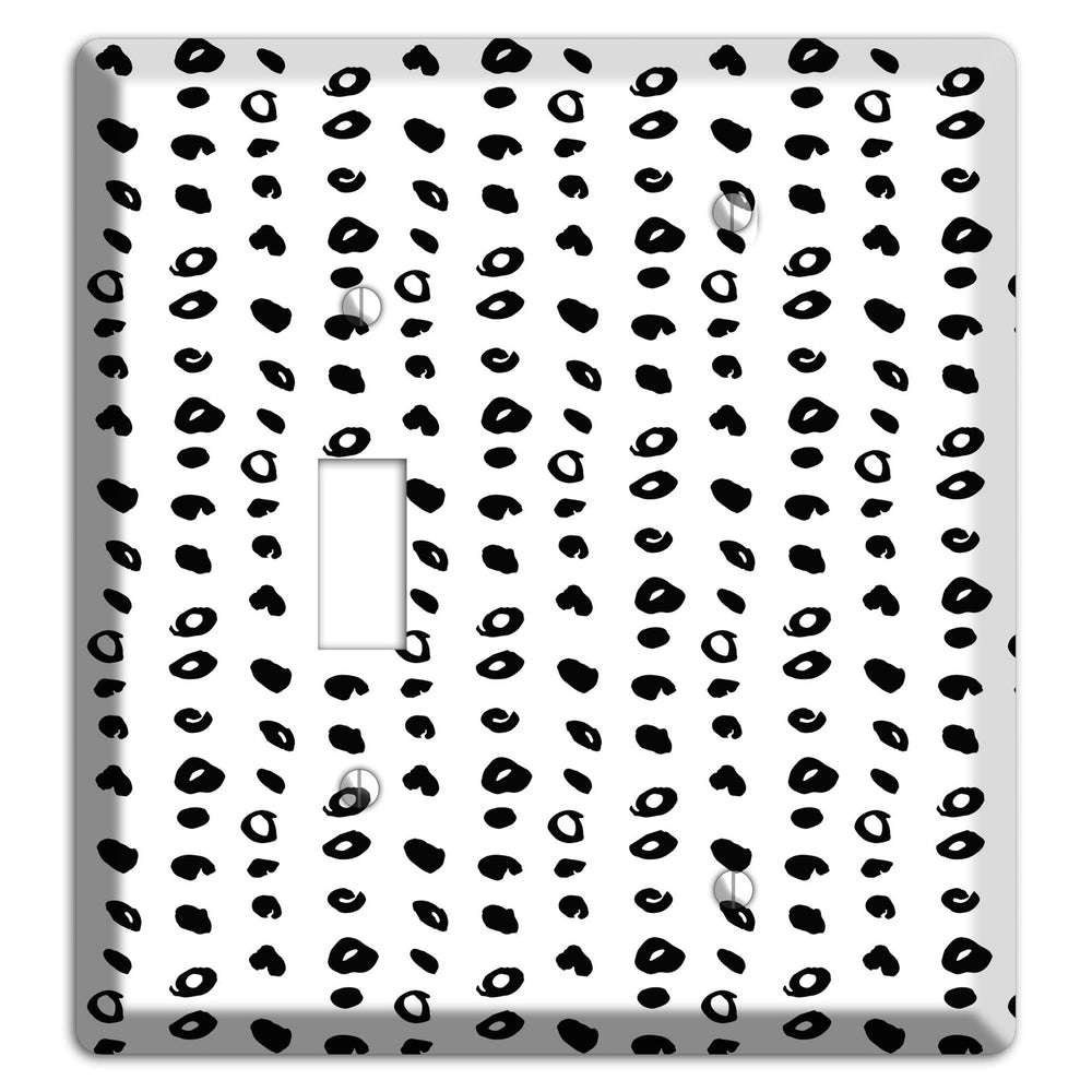 Ink Drops 10 Toggle / Blank Wallplate