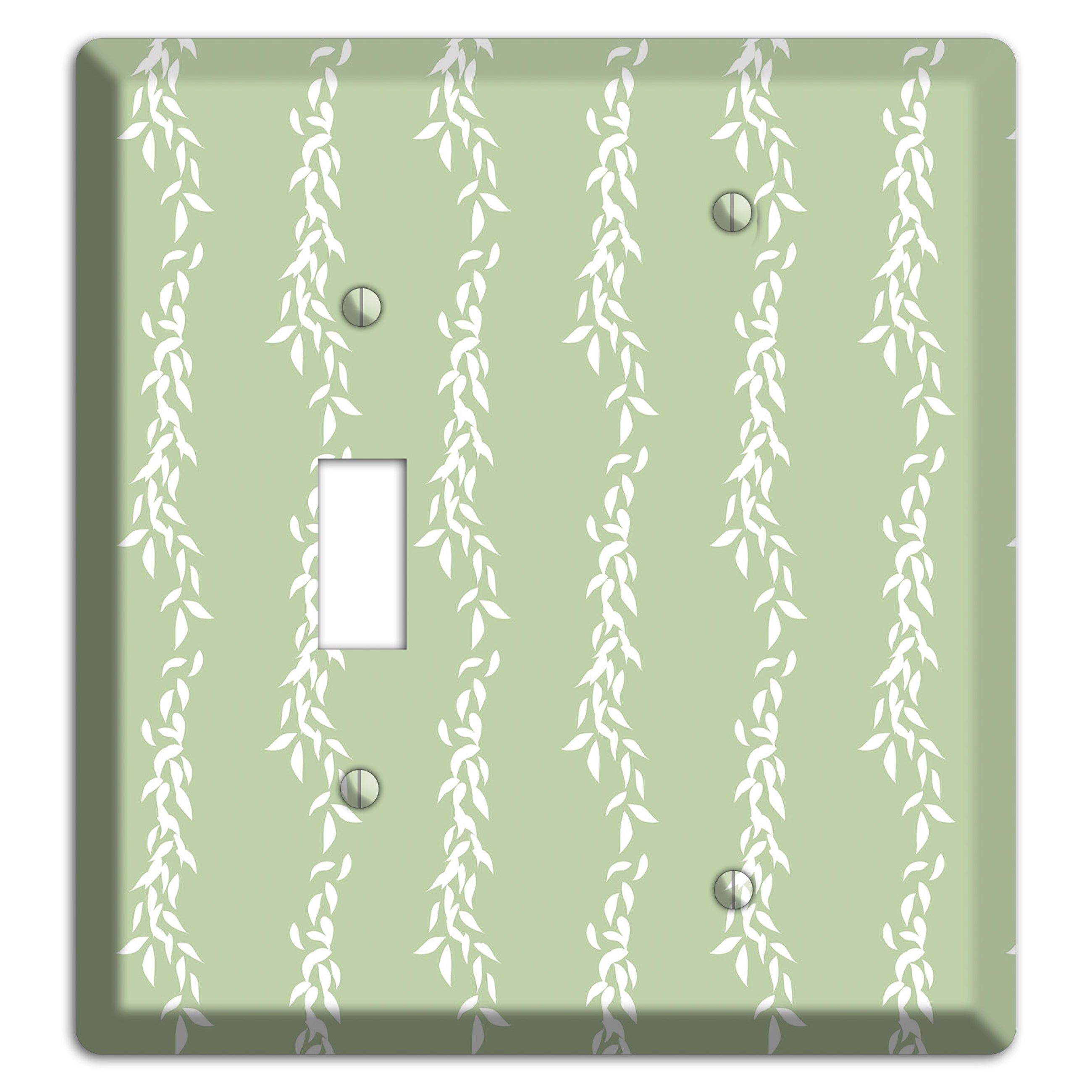 Leaves Style Z Toggle / Blank Wallplate