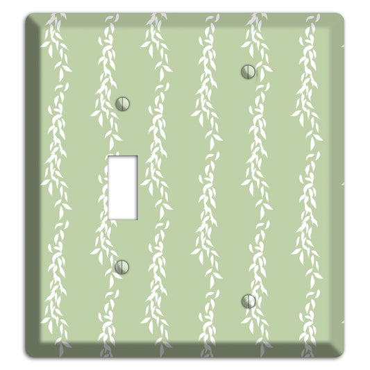 Leaves Style Z Toggle / Blank Wallplate