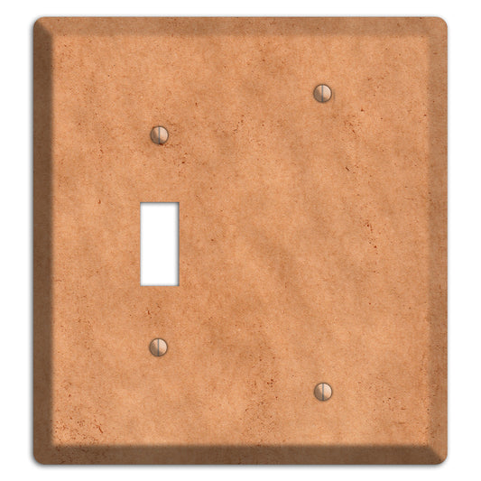 Aged Paper 7 Toggle / Blank Wallplate