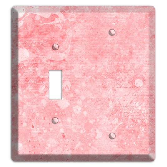Rose Fog Soft Coral Toggle / Blank Wallplate