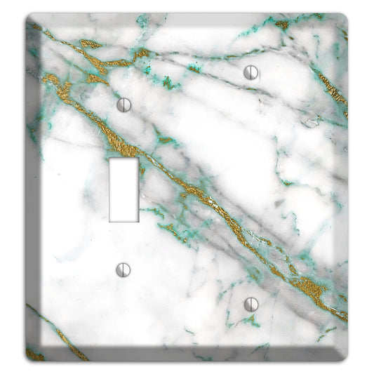 Mantle Marble Toggle / Blank Wallplate