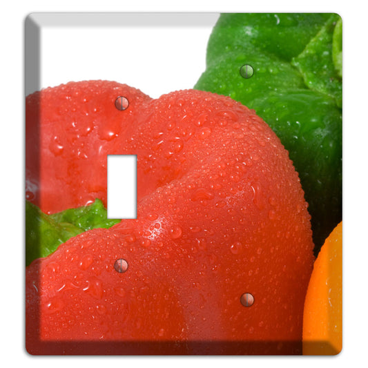 Peppers Toggle / Blank Wallplate