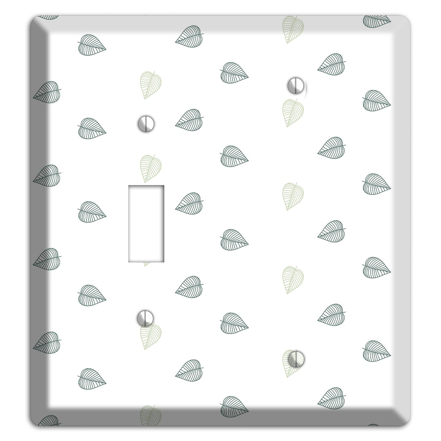 Leaves Style BB Toggle / Blank Wallplate