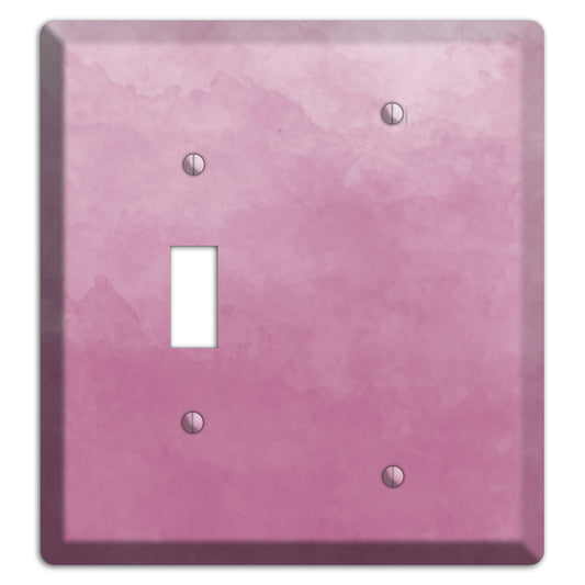 Purple Ombre Toggle / Blank Wallplate