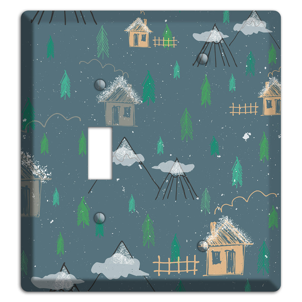 Wildlife Neighborhoods 1 Toggle / Blank Wallplate
