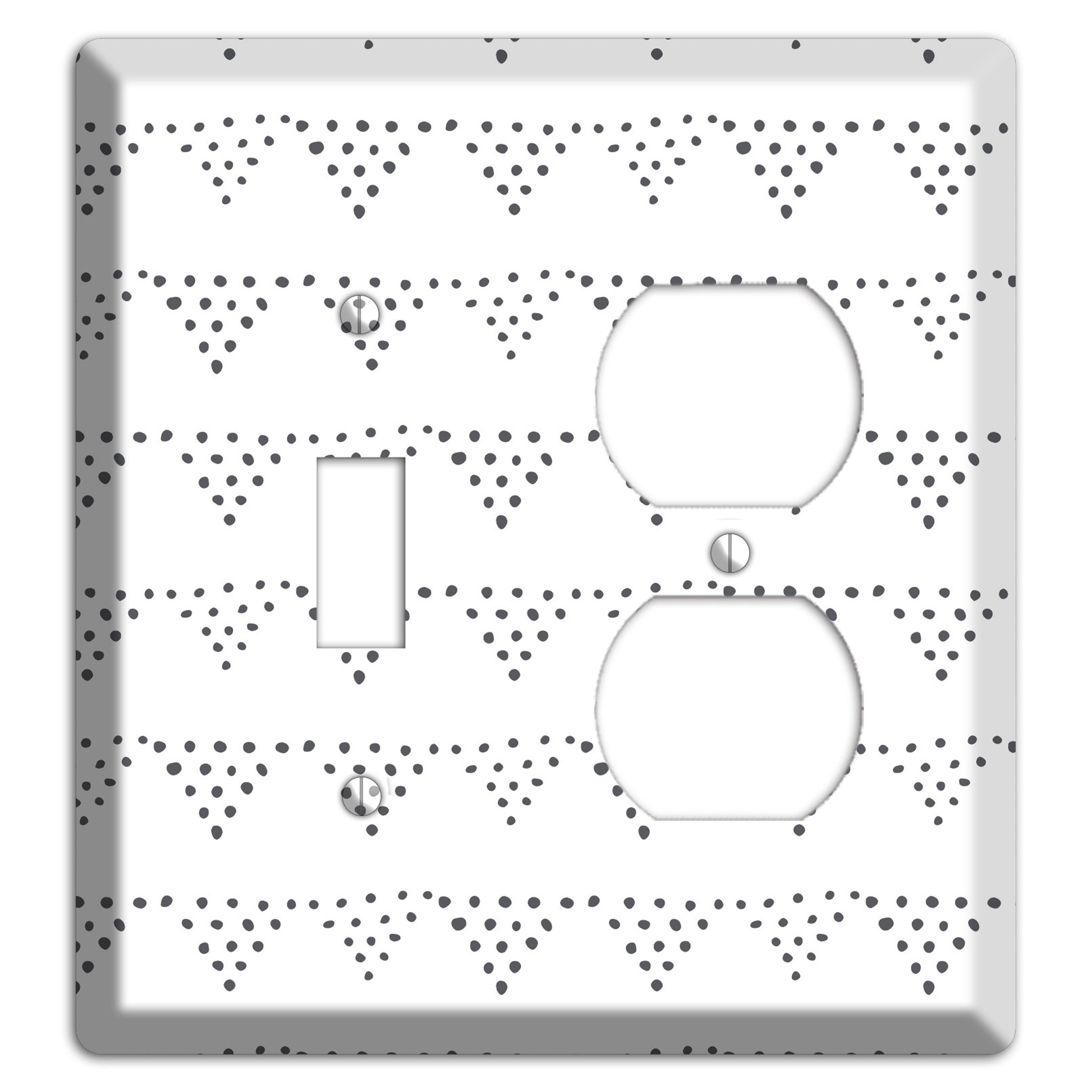 Abstract 16 Toggle / Duplex Wallplate