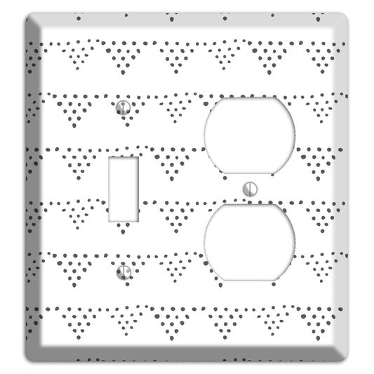 Abstract 16 Toggle / Duplex Wallplate