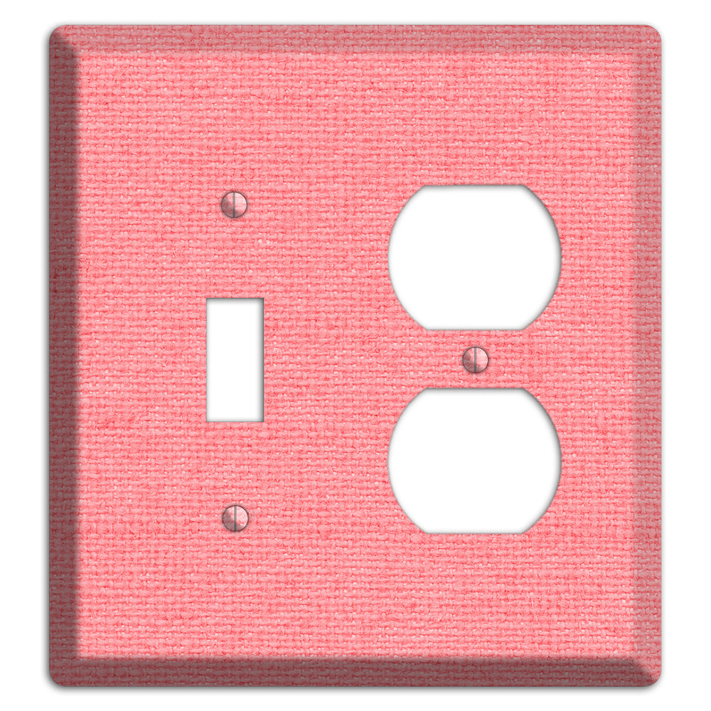 Sweet Pink Soft Coral Toggle / Duplex Wallplate
