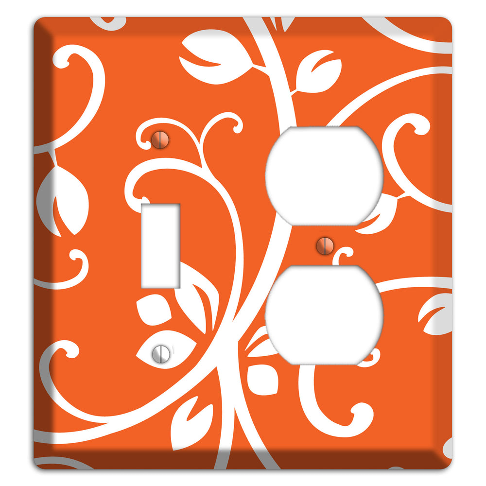 Red Bud Sprig Toggle / Duplex Wallplate