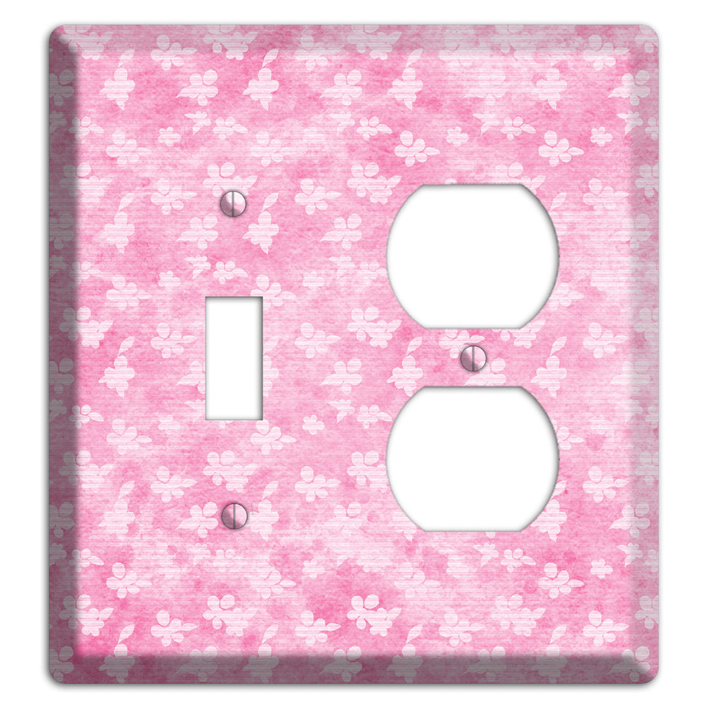 Cupid Pink Texture Toggle / Duplex Wallplate
