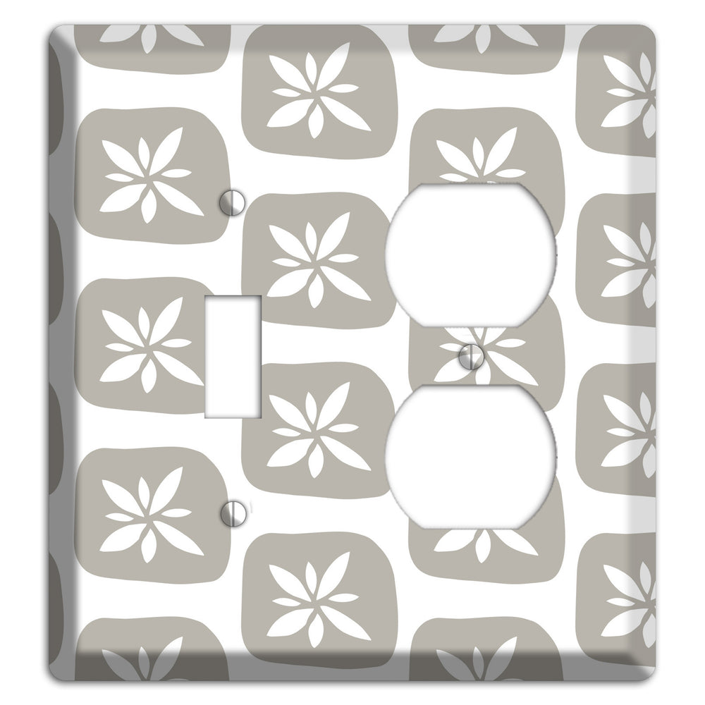 Simple Scandanavian Style GG Toggle / Duplex Wallplate