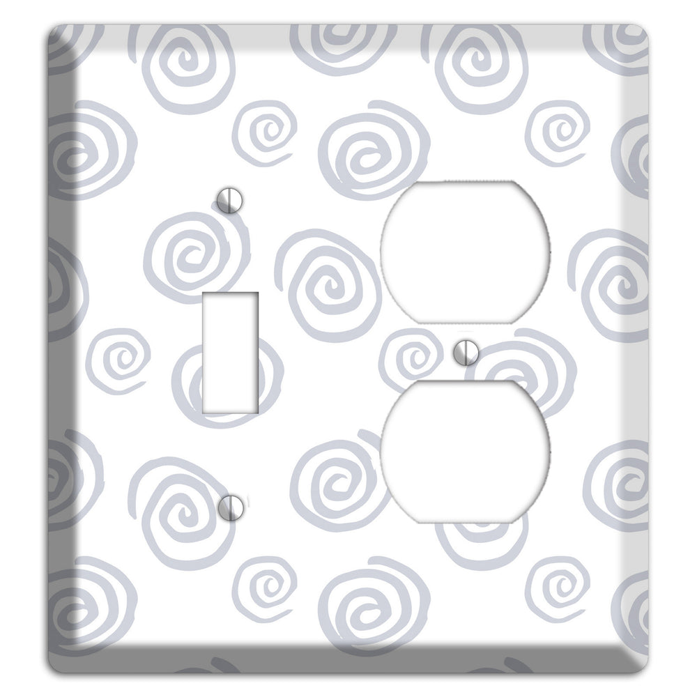 Abstract 11 Toggle / Duplex Wallplate