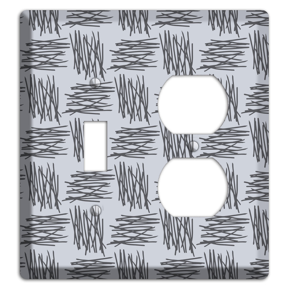 Abstract 10 Toggle / Duplex Wallplate