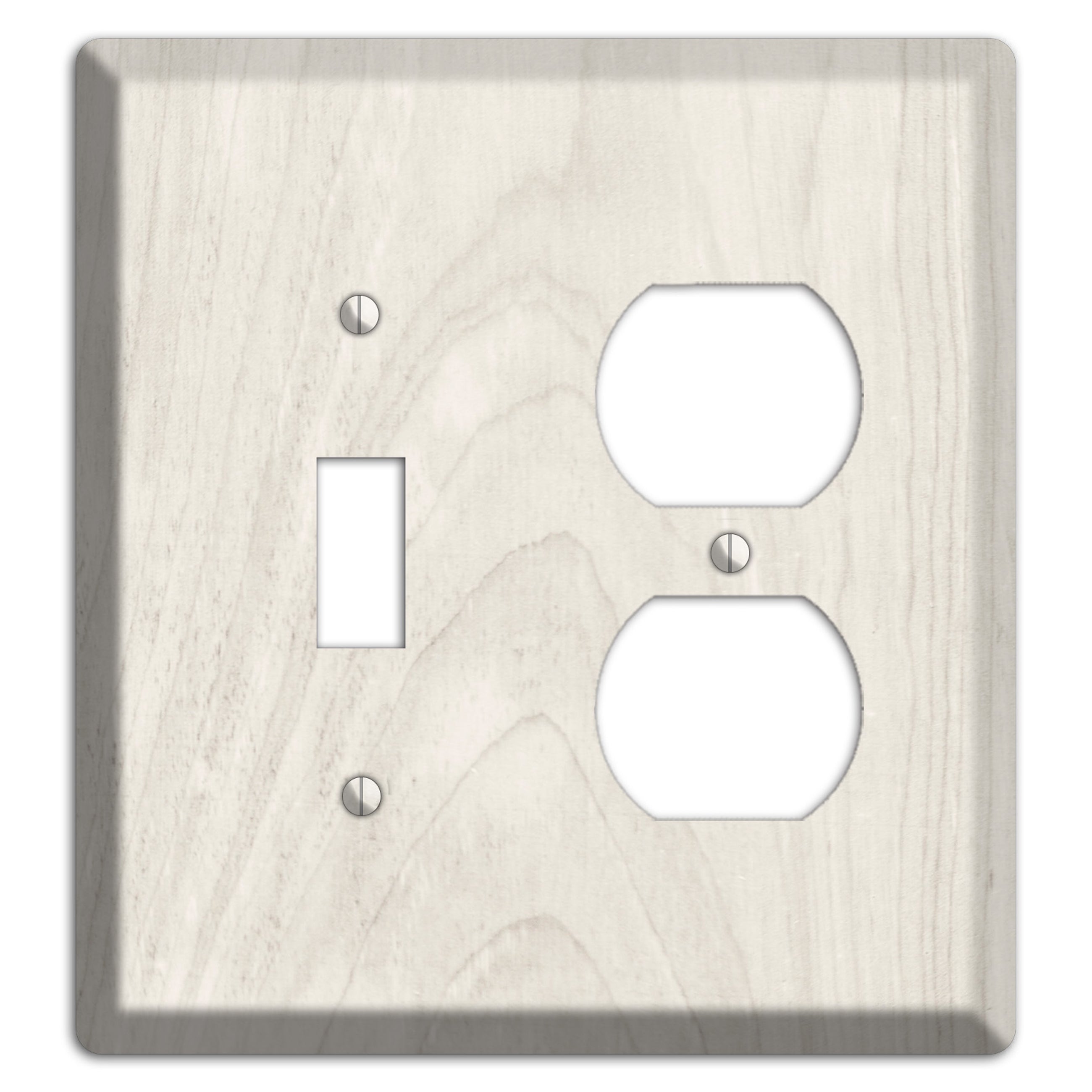 Pearl Bush Antique Toggle / Duplex Wallplate