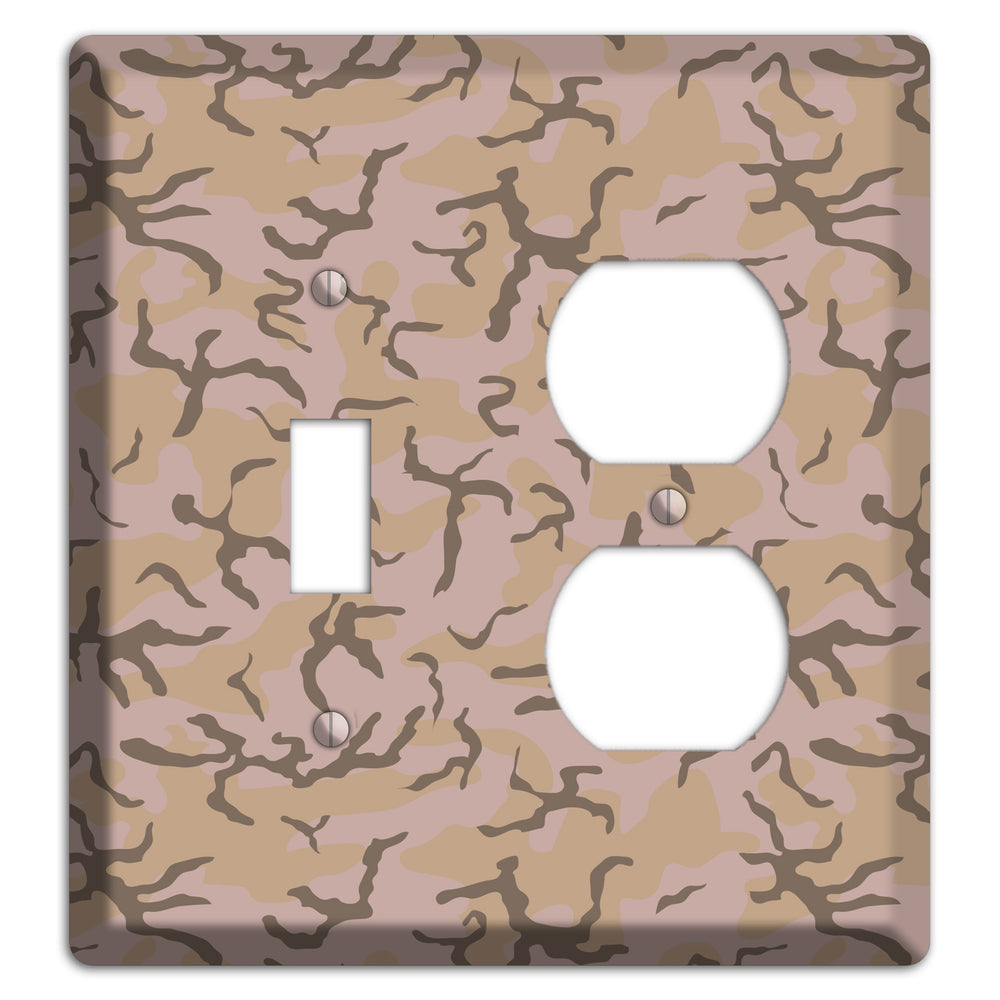 Woodland Camo Toggle / Duplex Wallplate