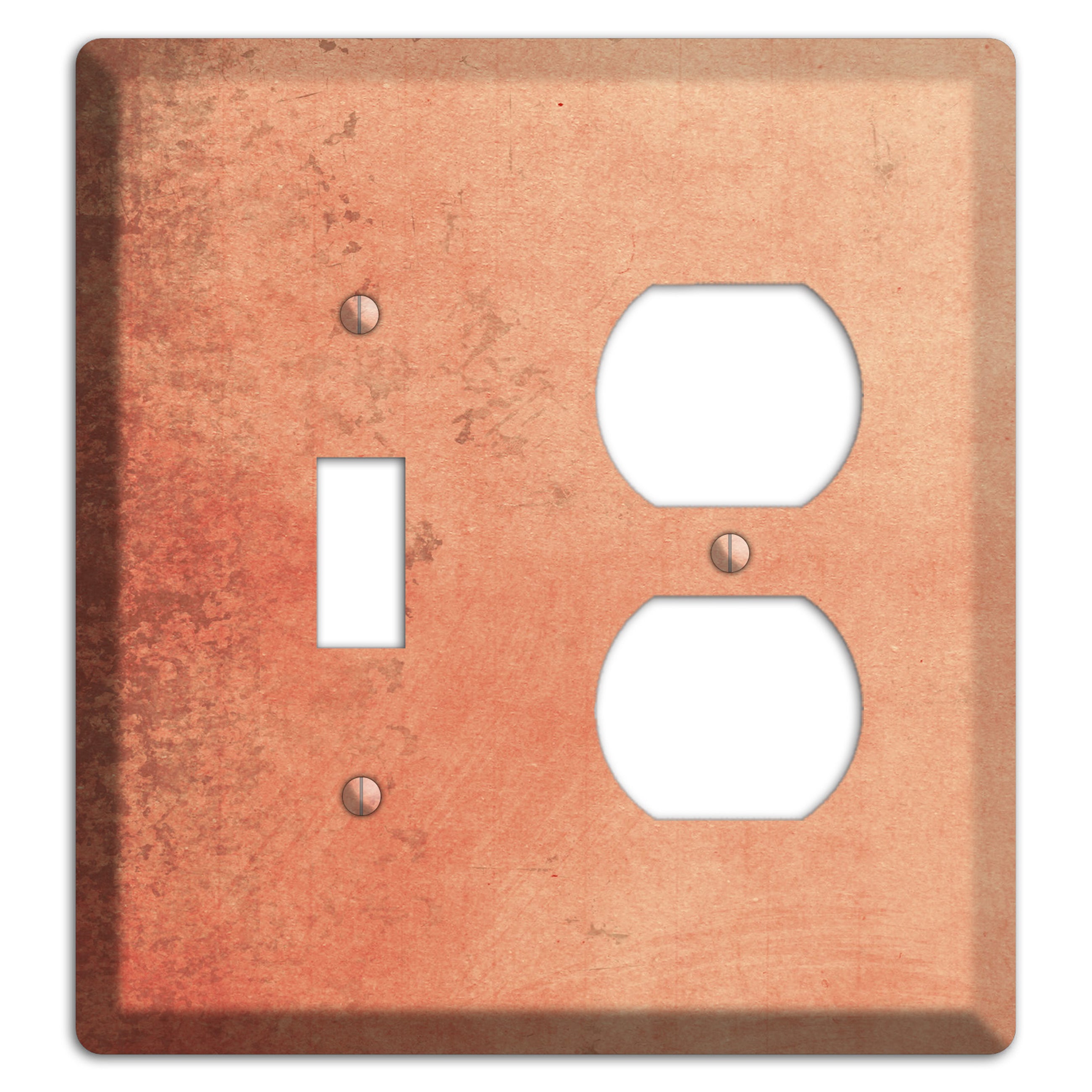 Tonys pink Vintage Grunge Toggle / Duplex Wallplate