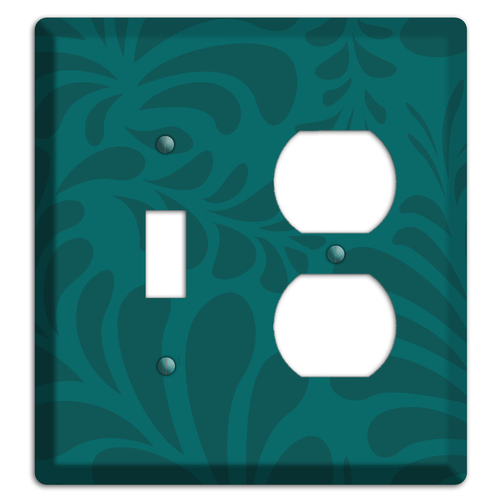 Jade Herati Toggle / Duplex Wallplate