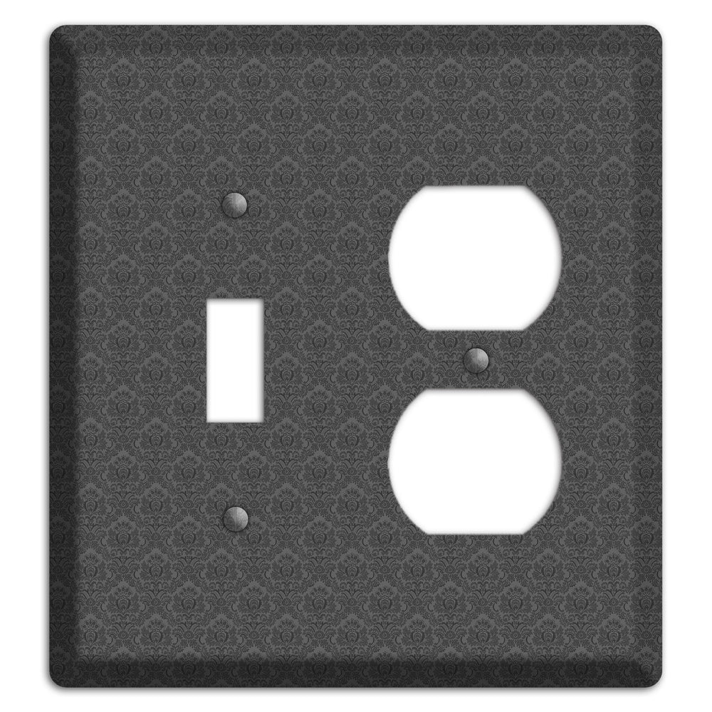 Dark Grey Cartouche Toggle / Duplex Wallplate