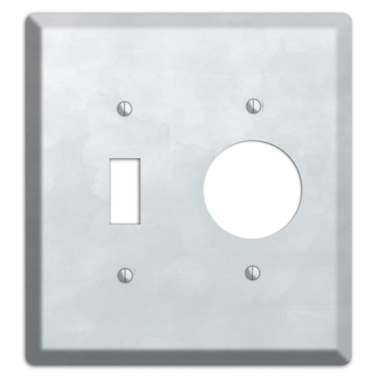 Gray Ombre Toggle / Receptacle Wallplate
