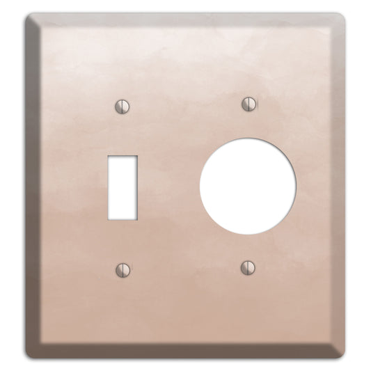 Beige Ombre Toggle / Receptacle Wallplate