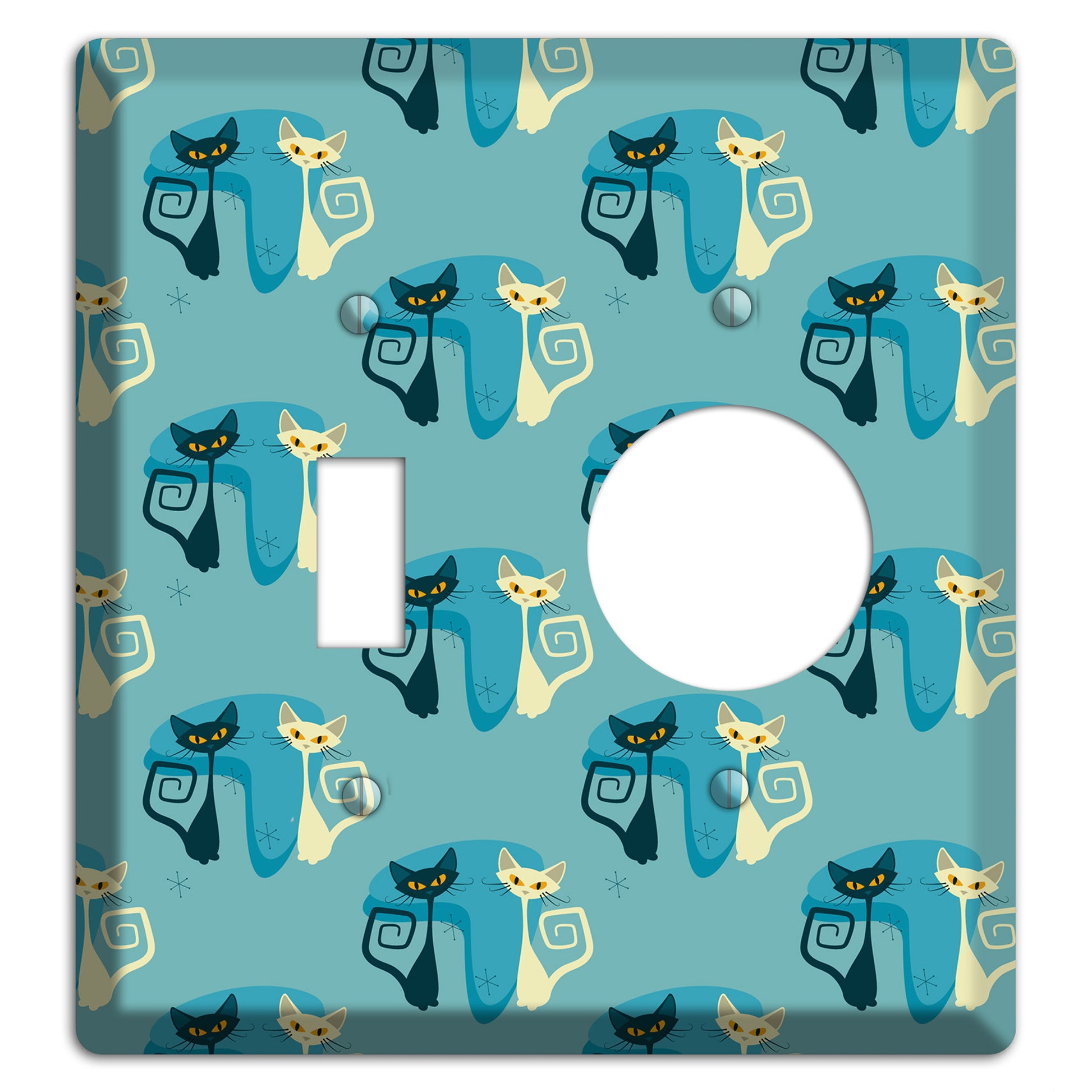 Adorable Kitties Toggle / Receptacle Wallplate