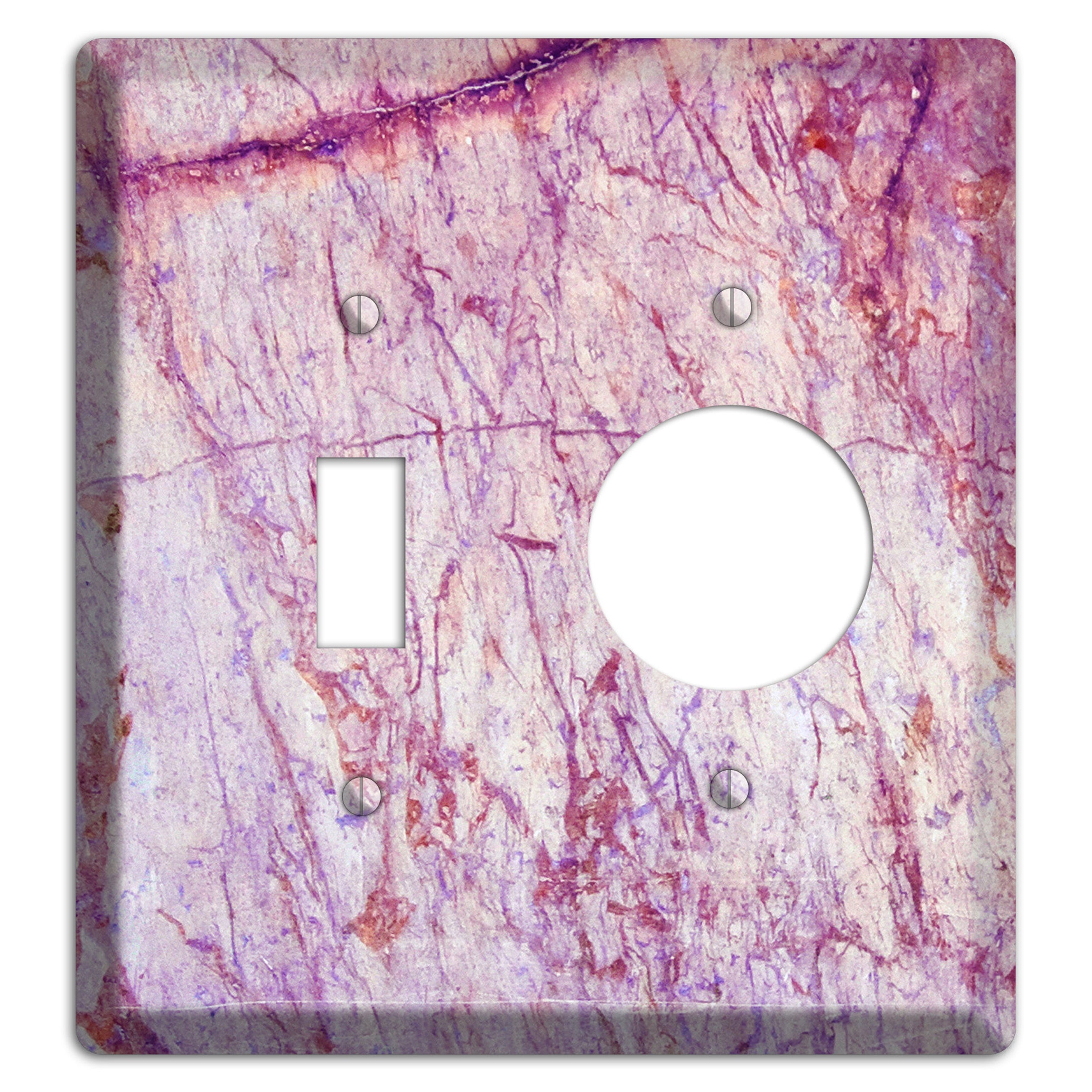Maverick Marble Toggle / Receptacle Wallplate